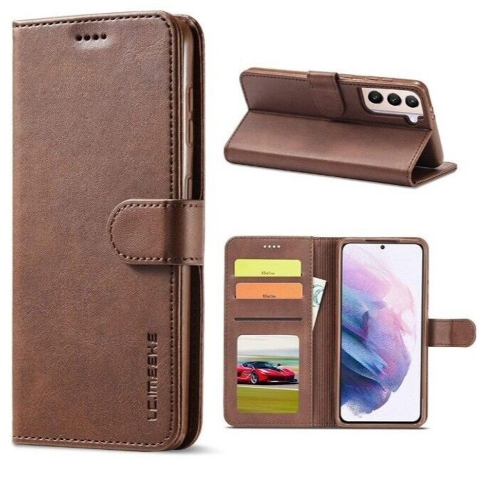 Galaxy S21 Plus 5G Case,Premium PU Leather Flip Folio Wallet Case with Card Slot